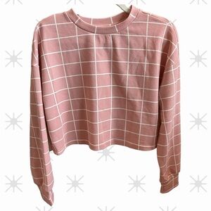 SHEIN poly long sleeve mauve pink blouse.